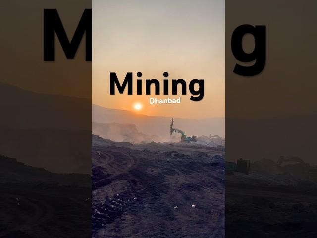 Coal mines in Dhanbad #coal #coalmines #dhanbadcity #mining #shorts