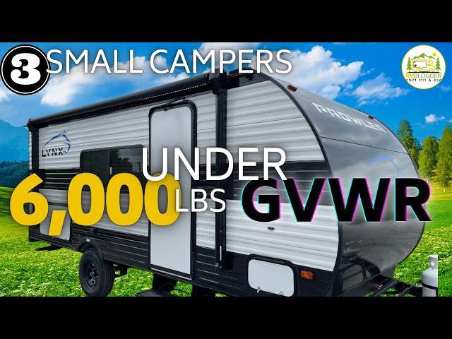 3 Small Camper Trailers Under 6,000 Lbs