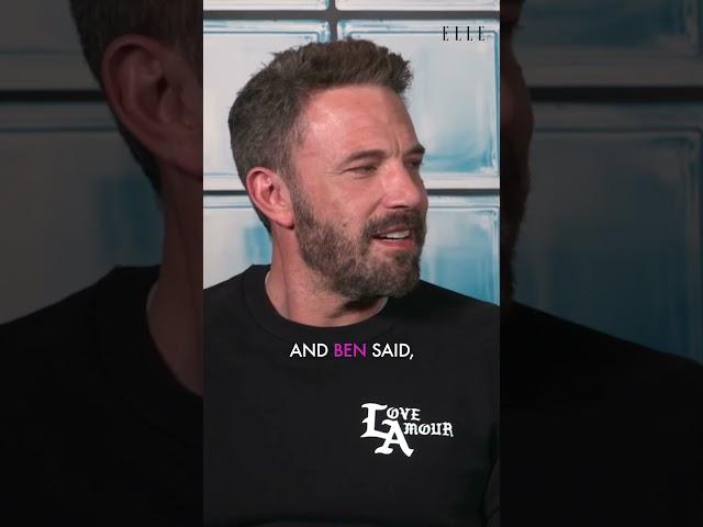 Matt Damon & Ben Affleck On Meeting Michael Jordan | First Thing With | ELLE