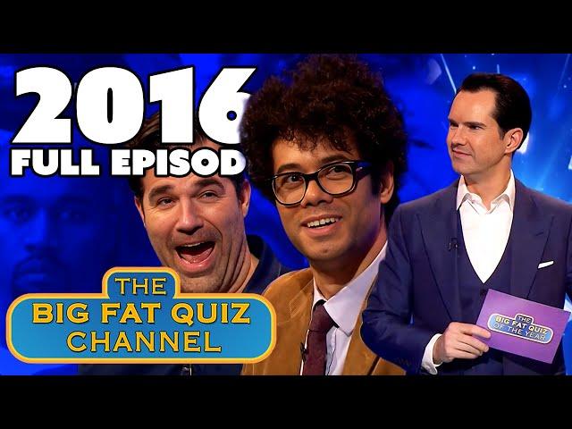 Big Fat Quiz of the Year 2016 | Full Episode