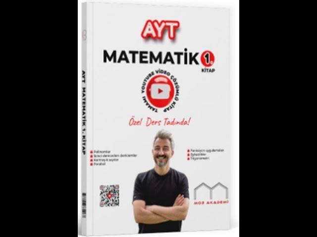 Moz Akademi AYT Matematik 1. Kitap Tamamı Çözümlü Soru Bankası