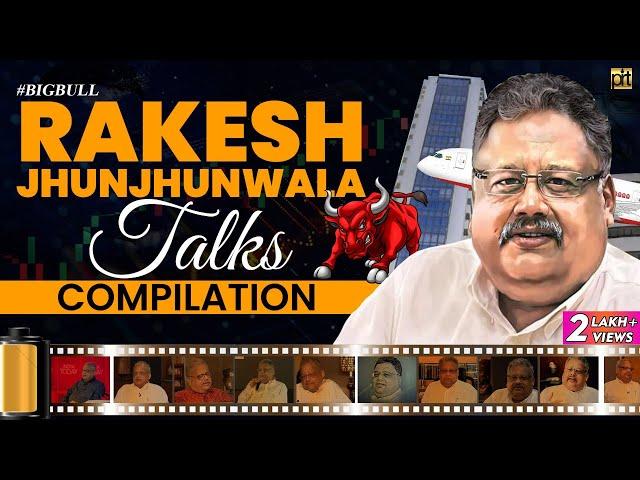 Rakesh Jhunjhunwala Interview & Talks Compilation | Best Tips from Big Bull of Stock Market