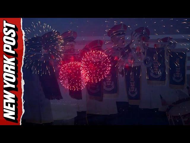 Fireworks ring out over nation's capital in stunning end to military parade
