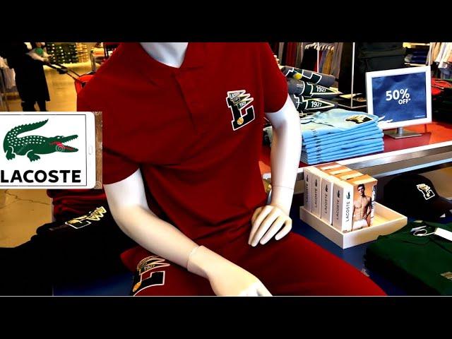 LACOSTE 50% OFF YOUR FAVORITES POLO SHIRTS & SNEAKERS | lacoste shirts for men polo