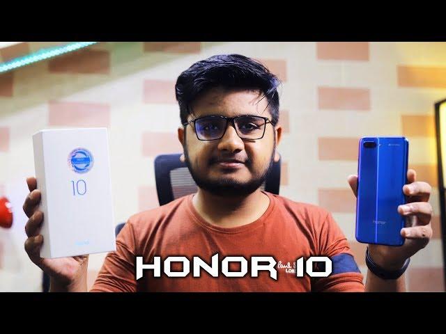 Honor 10 Unboxing & First Impressions !