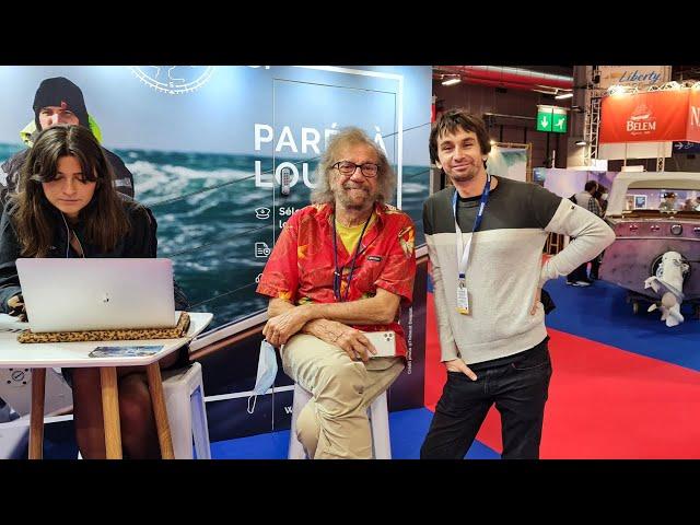 Salon NAUTIQUE de PARIS 2021 PARTIE 2 on rencontre ANTOINE !! ( Voilier Coraille )