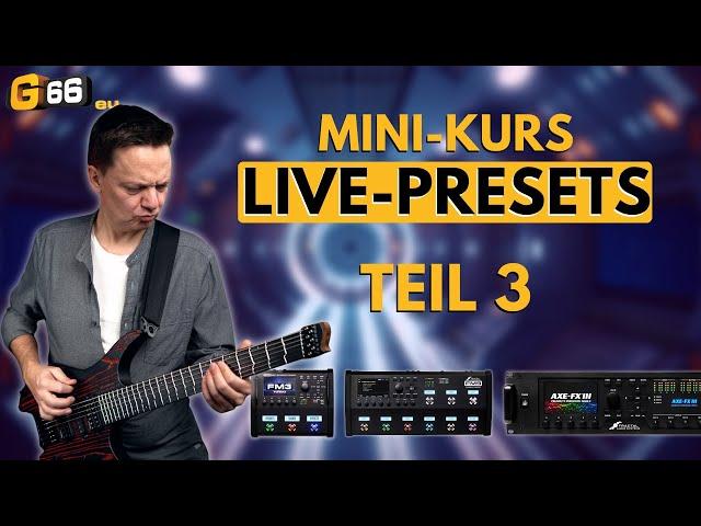 [D] Minikurs Livesound - 3v10 Modern Plexi mit Dynamik