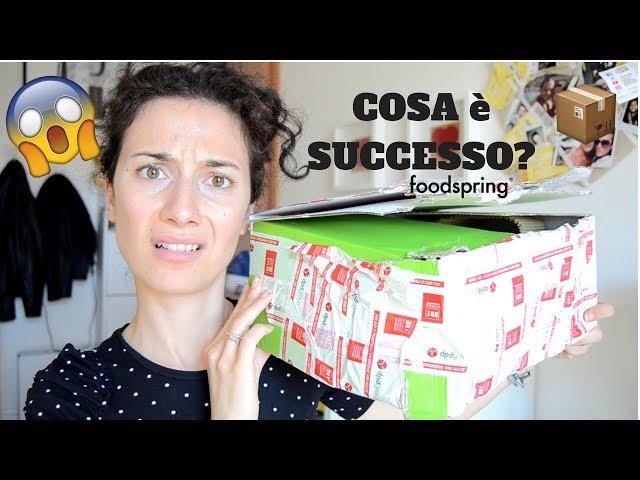 #4 UNBOXING FOODSPRING..MA COSA è SUCCESSO AL MIO PACCO?!