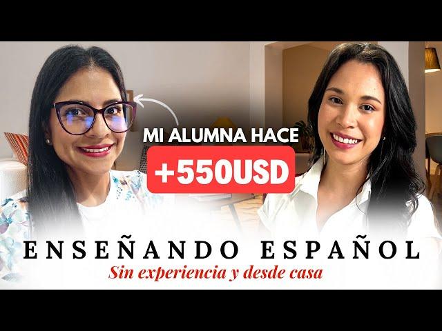 ⭐Laura es una mamá que aprendió a monetizar su español