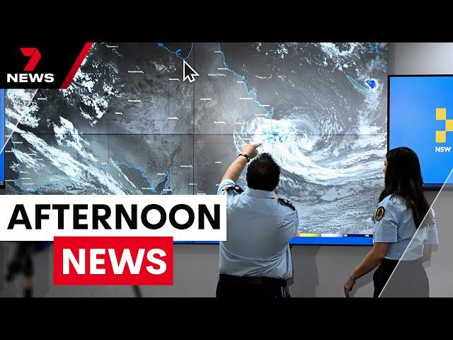 Cyclone Alfred to hit coastal communities with force and Trump addresses congress | 7NEWS