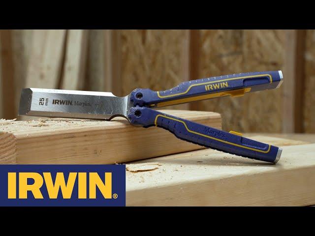 IRWIN® Folding 1in Woodworking Chisel