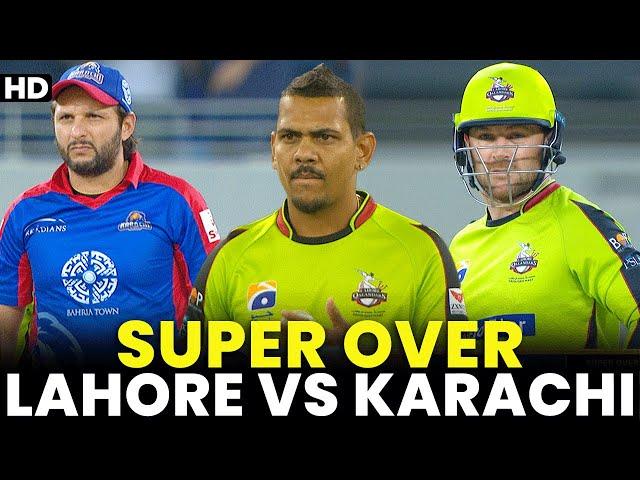 Historic Super Over | Lahore Qalandars vs Karachi Kings | HBL PSL 2018 | MB2A