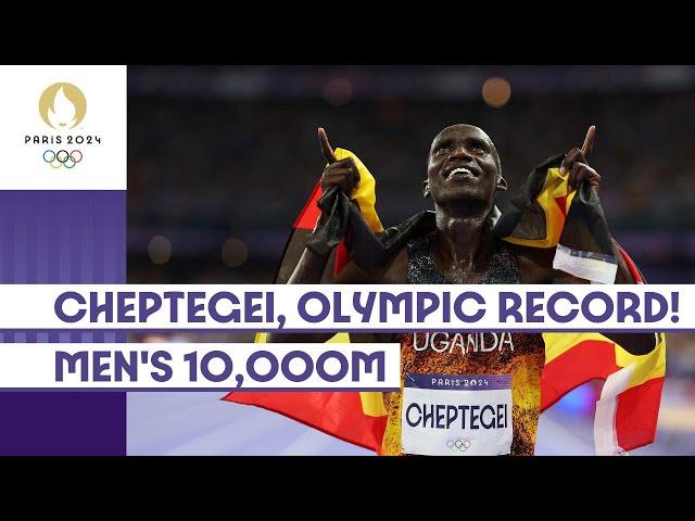 Joshua Cheptegei   Men's 10,000m Olympic Champion | Paris 2024 Highlights