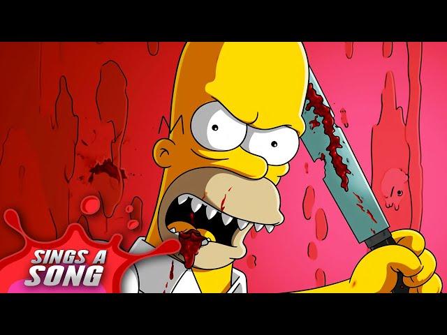 Cursed Homer Simpson Sings A Song (Scary 'The Simpsons' Horror Parody Song)