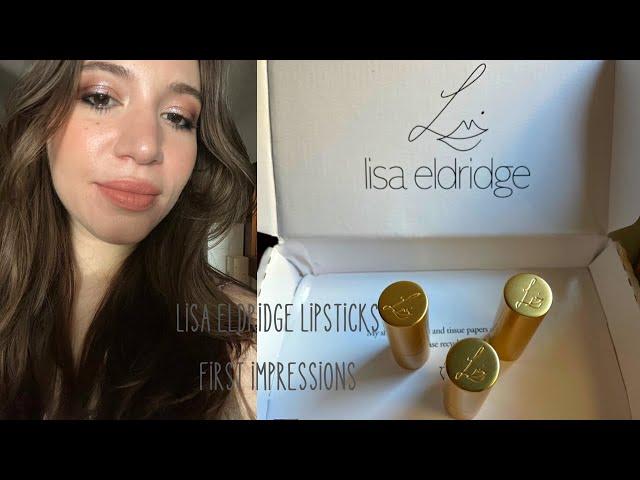 Lisa Eldridge first impressions - Le Mépris, Kitten Mischief, Velvet Fawn