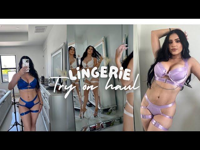 LINGERIE TRY ON HAUL | #amazonfinds