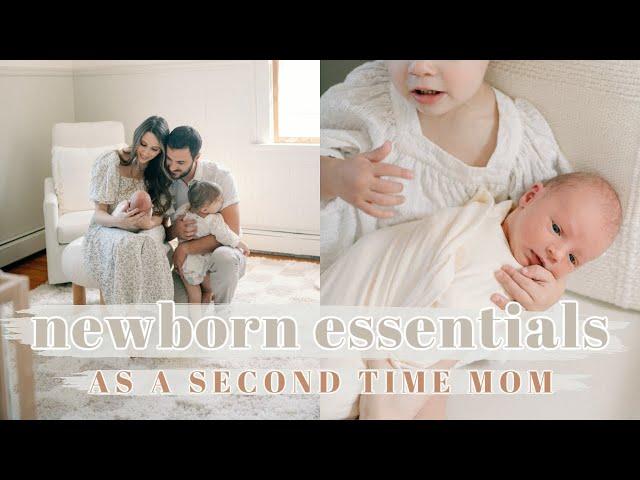 Newborn ESSENTIALS 2023 | what we use every single day