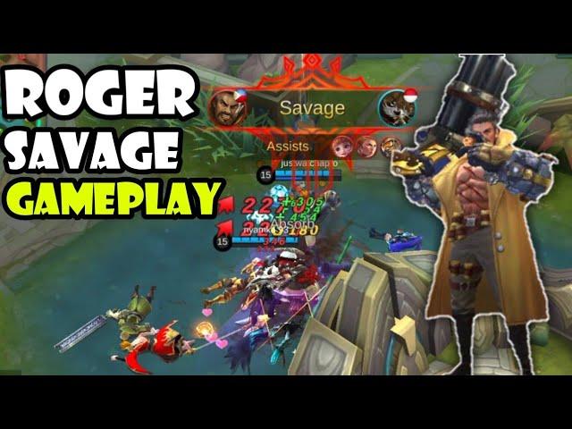 MY SAVAGE GAMEPLAY WITH ROGER | JayveexGaming