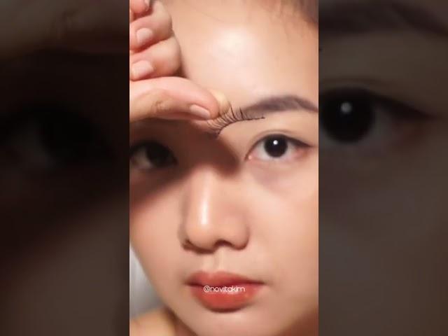 Tutorial pakai bulu mata palsu