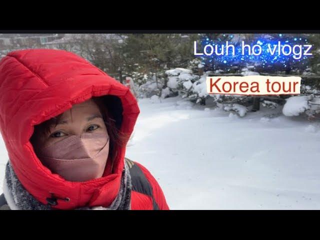 WHEN @Louh ho vlogz #Look Wilderness Coffee Shop #Korea Winter ️