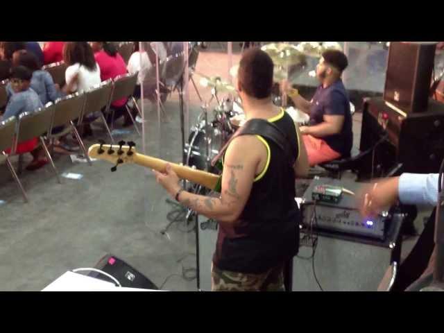 MORGAN TURNER on bass! - COGIC AIM 2013 Midnight Musical