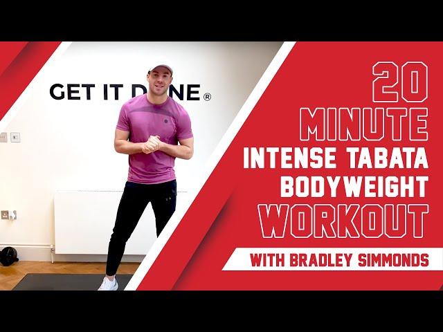 Intense 20-Minute TABATA Bodyweight Workout| MH Weekenders