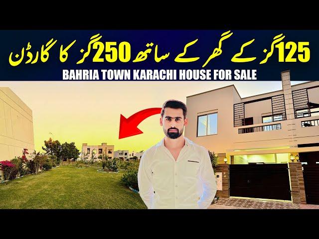 125 sq Yards House for Sale in Bahria Town Karachi | Extra Land | Ali Block Villa