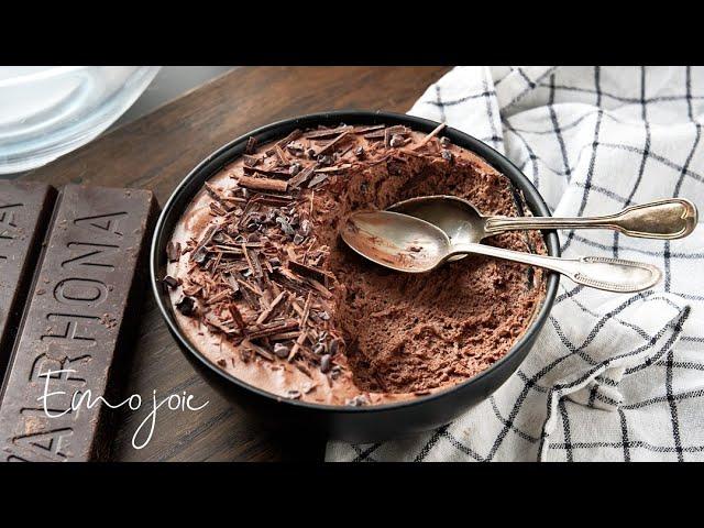 Chocolate Mousse Recipe  | Emojoie ASMR cooking