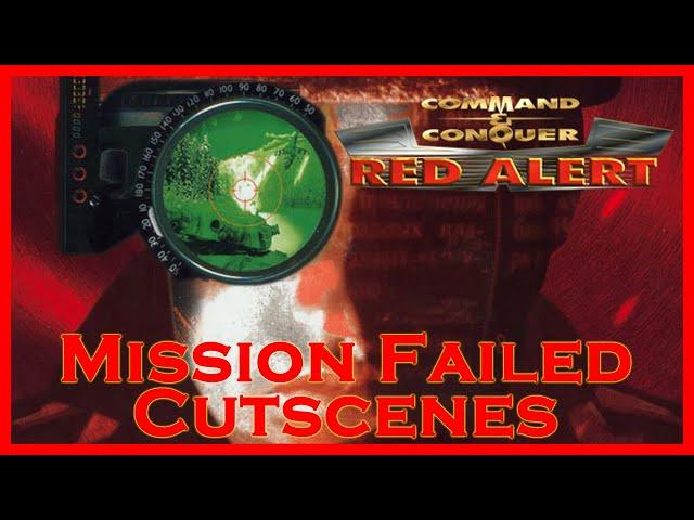 Command & Conquer: Red Alert (1996) Mission Failed Cutscenes