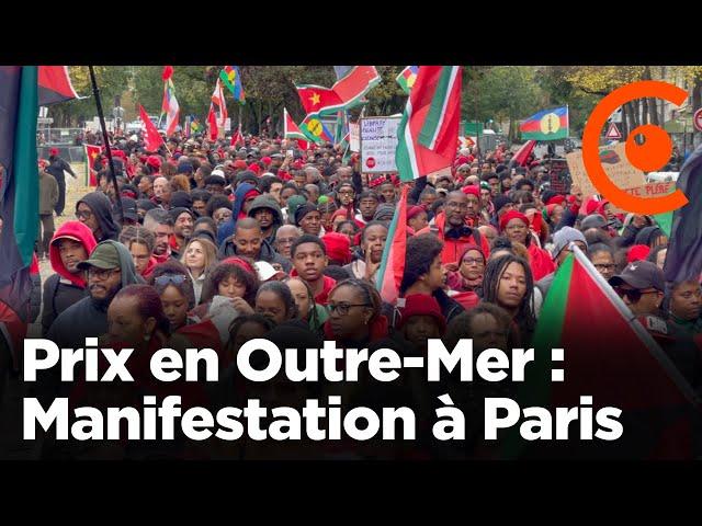 Outre-Mer : manifestation contre la vie chère et prix excessifs dans les rues de Paris - 10/11/2024