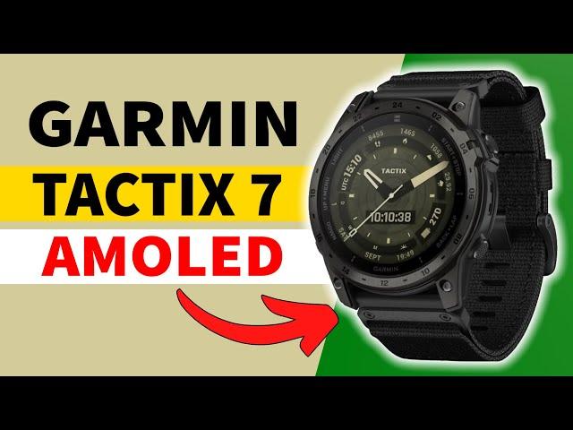 New! Garmin Tactix 7 AMOLED Unboxing and Review