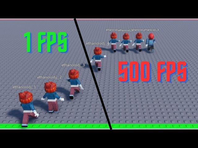 Roblox FPS Comparaison 2