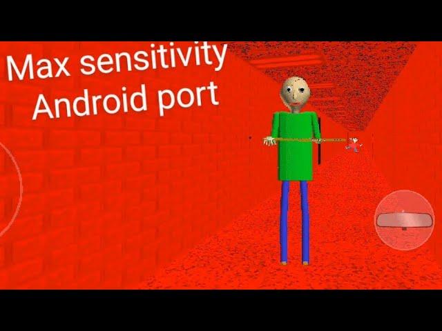 Baldi's basics android v1.4.4 - Max sensitivity challenge