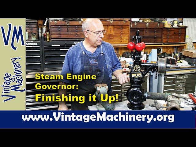 Case Steam Governor Restoration: Installing new Babbitt Bearings and Reassembly