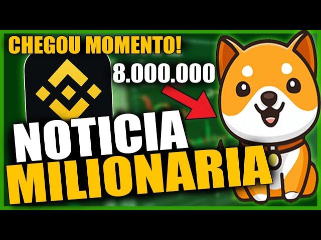 URGENTE! BABY DOGE NOVA EXPLOSÃO! MAIS NOTICIAS DA LISTAGEM BINANCE - CRIPTOMOEDA BABY DOGECOIN