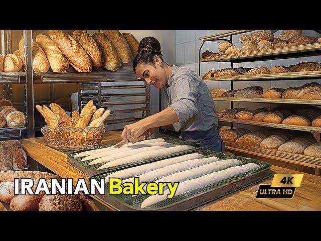 The LEGENDARY Artisan Bakery ! AMAZING!!! IRANIAN Bakery