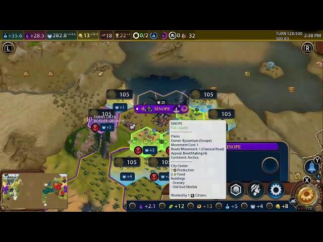 Civilization VI On SwitchMan -Spreading Like Wildfire And Keeping Victoria/Theodora Friendship