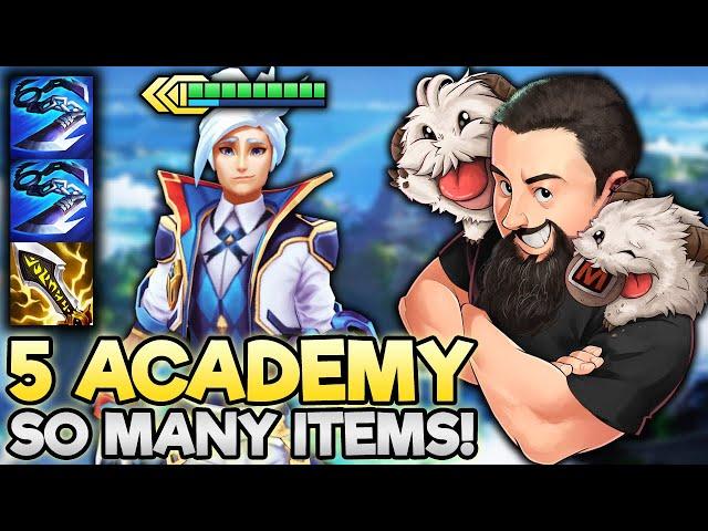 5 Academy - How Many Giant Slayers Do You Want? Yes. | TFT Into the Arcane | Teamfight Tactics