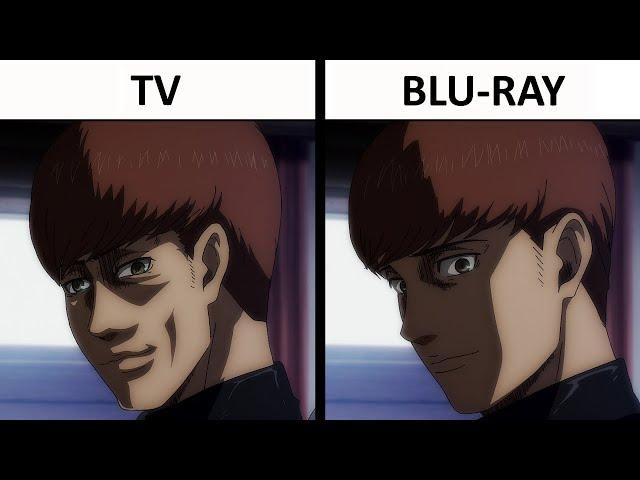 All Attack on Titan Season 4 Part 2 TV vs Blu-Ray Differences FULL COLLECTION