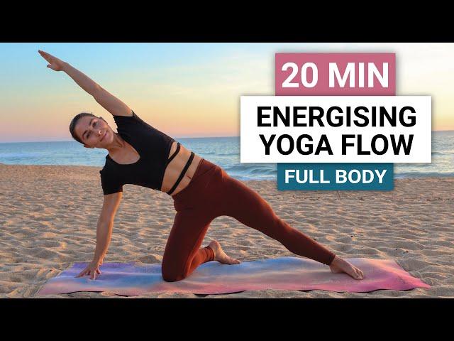 20 Min Energising Yoga Flow | Fun & Playful Full Body Yoga