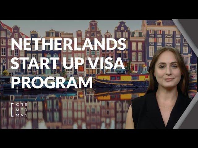 Netherlands Start up visa Program 