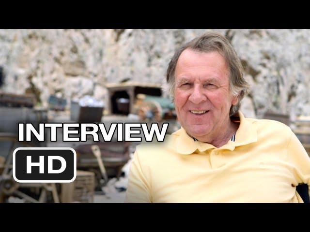 The Lone Ranger Interview - Tom Wilkinson (2013) - Johnny Depp, Armie Hammer Western HD