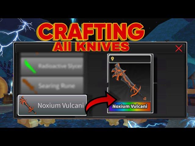 Crafting Noxium vulcani & 14 More! Survive the killer  - upcoming giveaway