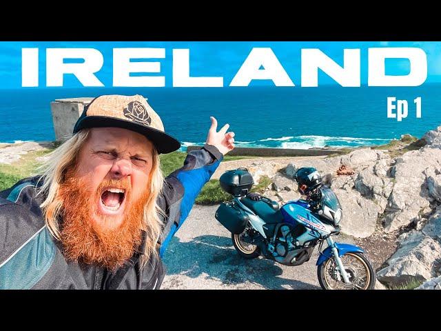 From Cliffs to Castles: Motorcycle Adventures in Ireland (Ep 1)