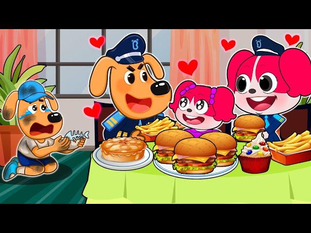 Sheriff Labrador!! Parents are not fair | Sad Story | Sheriff Labrador Animation