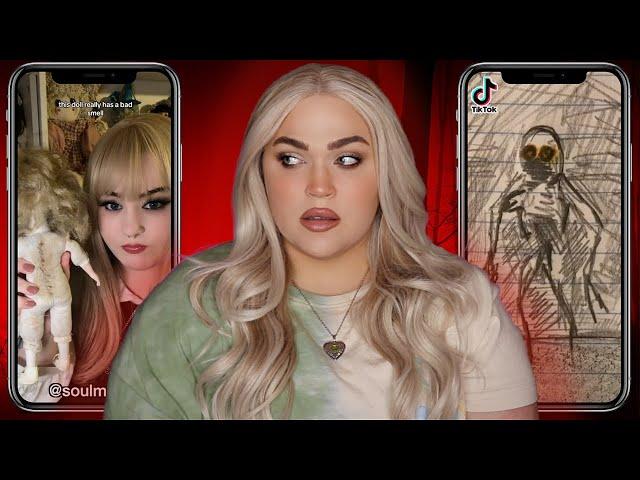 100 SCARIEST TikToks of 2024... *PART 1* The Scary Side of TikTok | LoeyLane