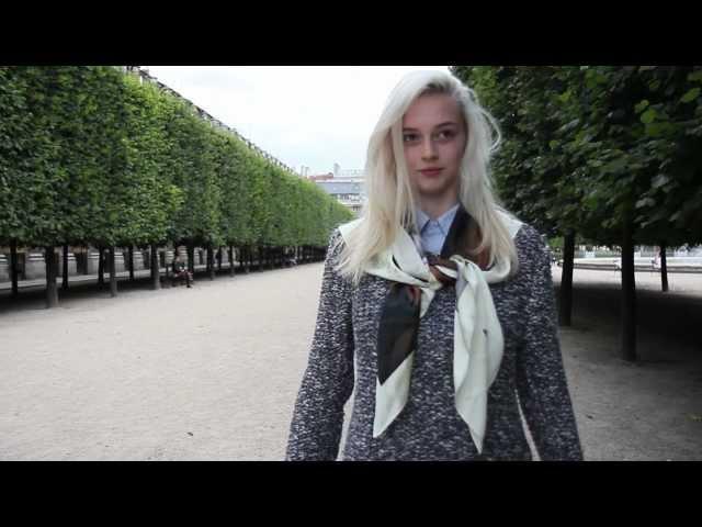 How to Style Scarves: Parisian Edition