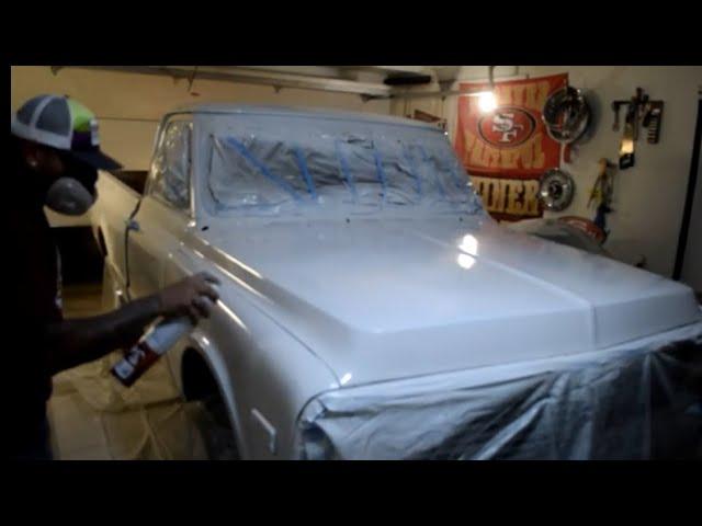 painting my 1972 k10 with rustoleum turbo spray paint