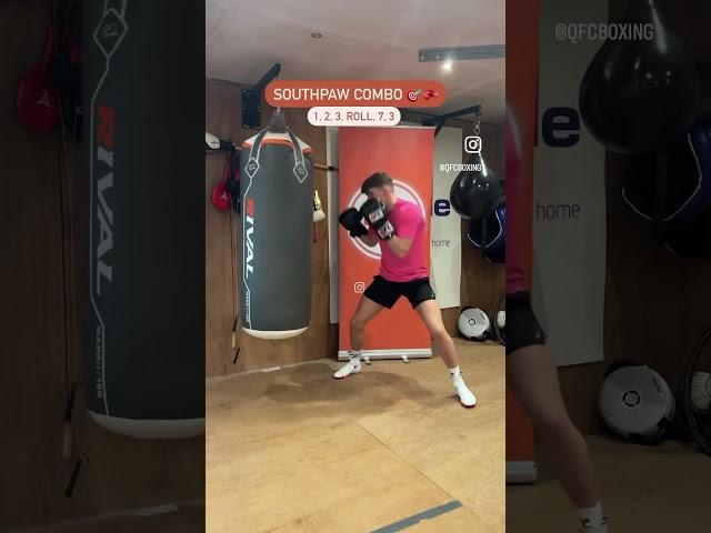 Simple and effective two phase attack for all you southpaws out there 