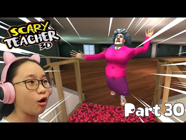 Scary Teacher 3D New Levels 2021 - Part 30 - Catwalk Catastrophe Walkthrough!!!